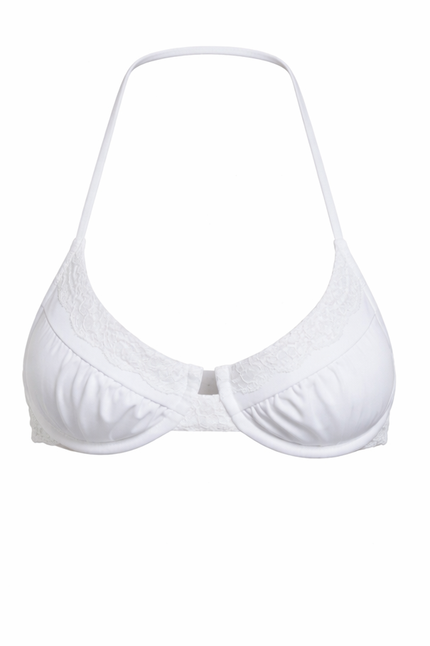 Lace Halter Bikini Top